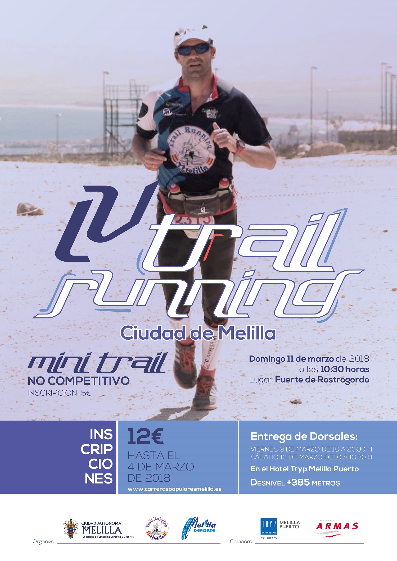 Inscripcin IV Trail Running Ciudad de Melilla 
