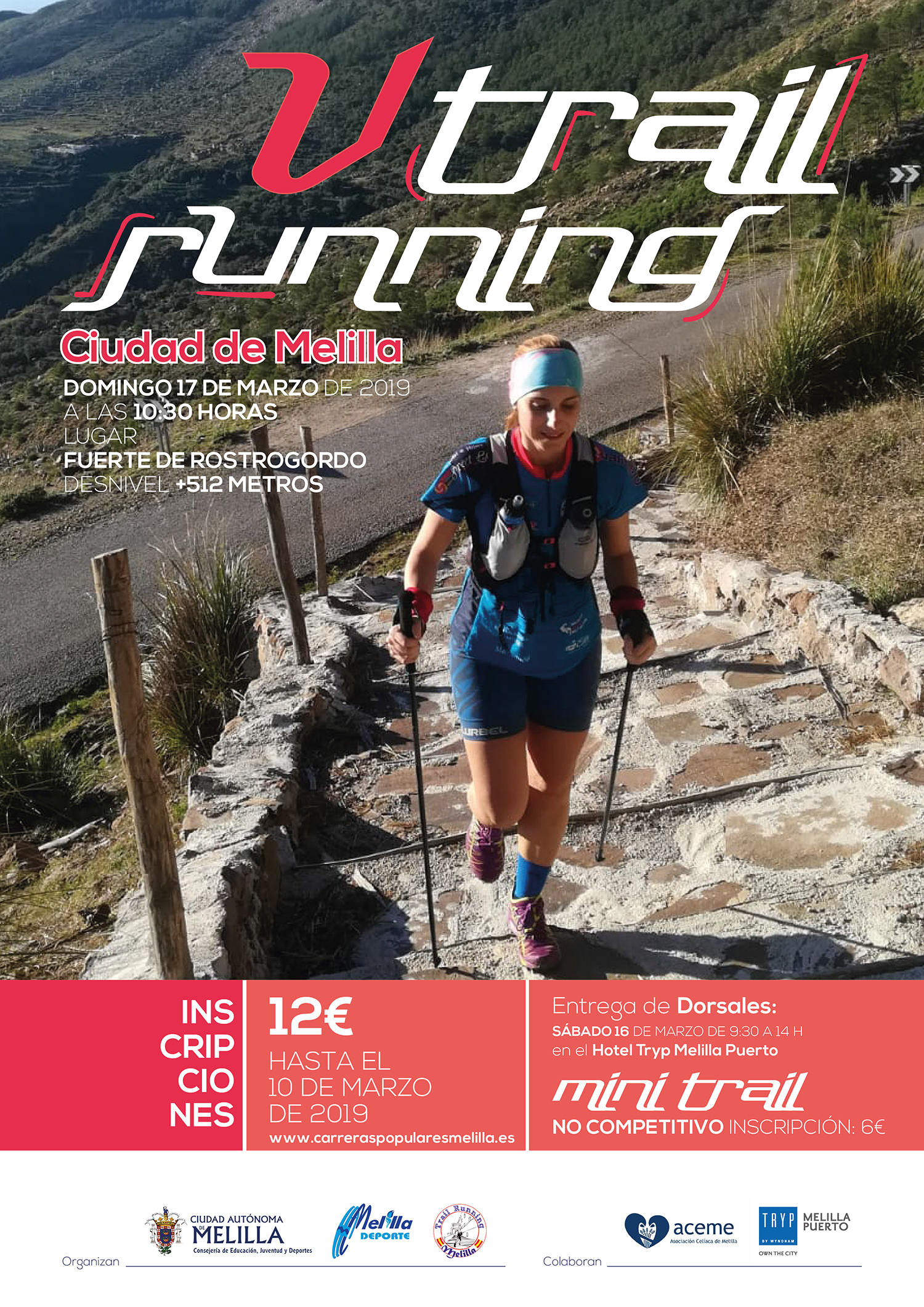 Inscripcin V Trail Running Ciudad de Melilla 