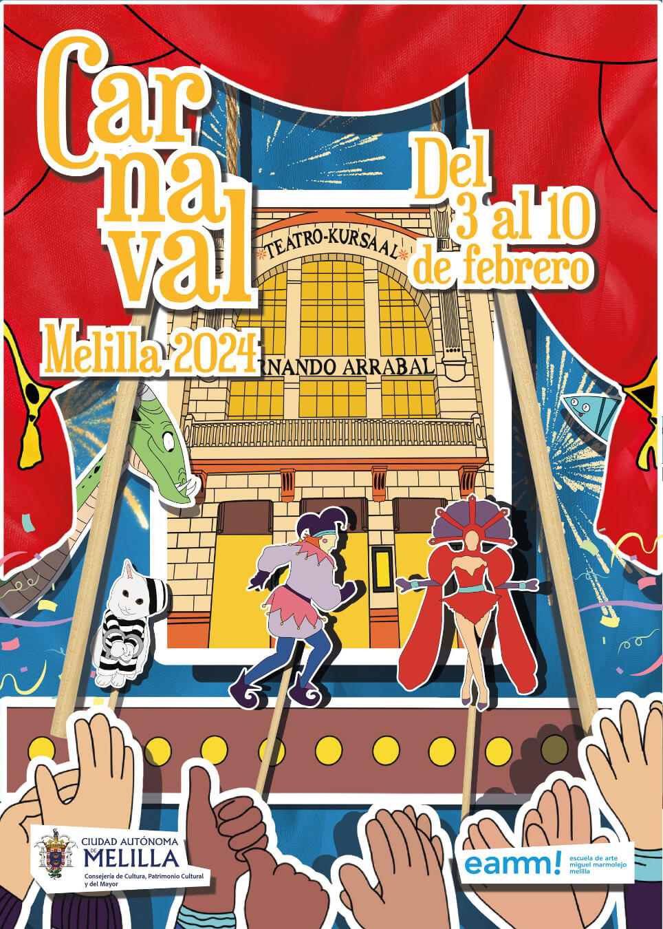 Cartel Carnaval de Melilla 2024