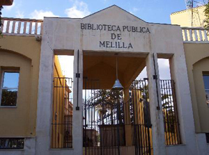 Fachada de la Biblioteca Pblica de Melilla