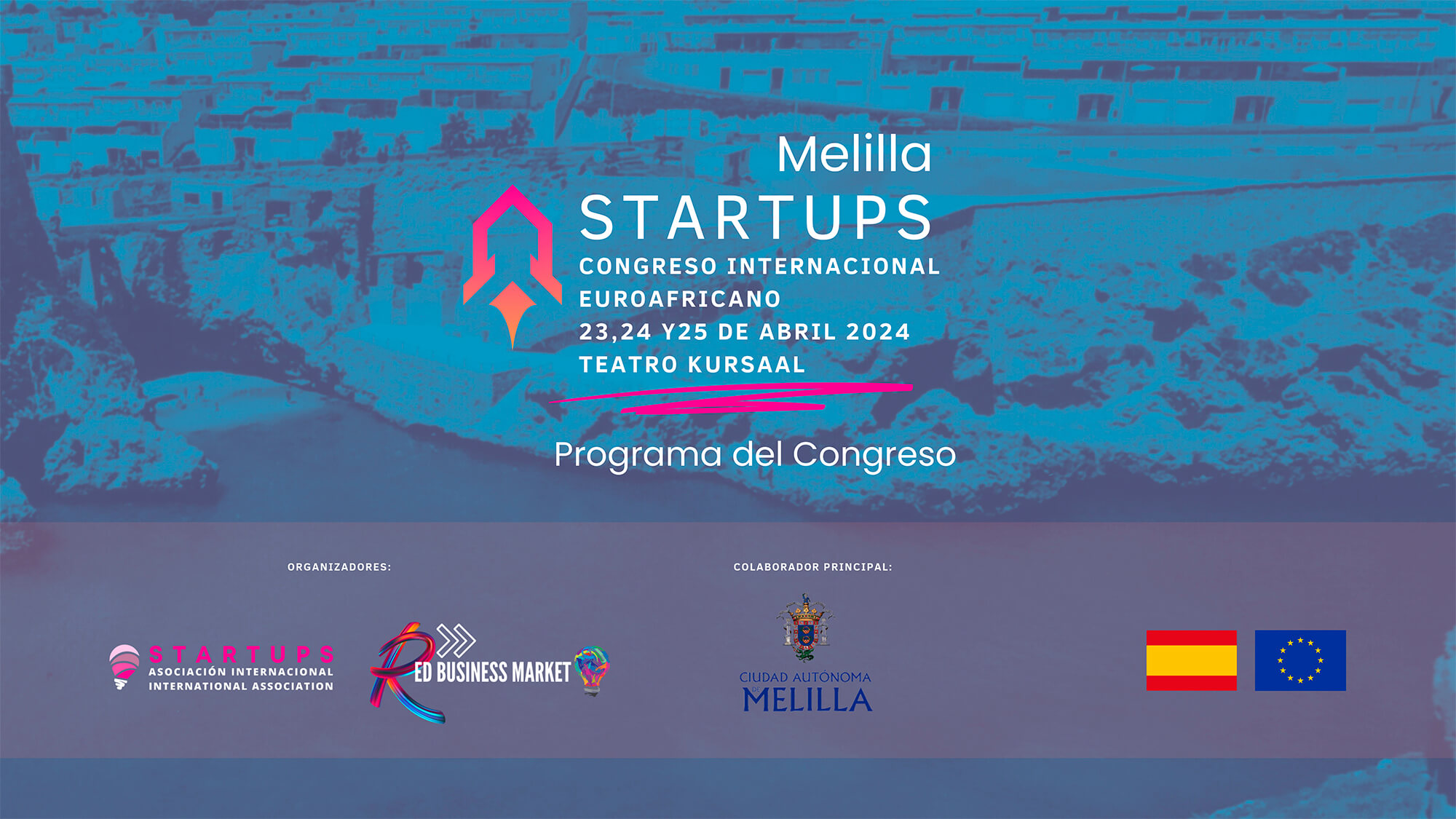 Cartel I Congreso Internacional Euroafricano de Startups