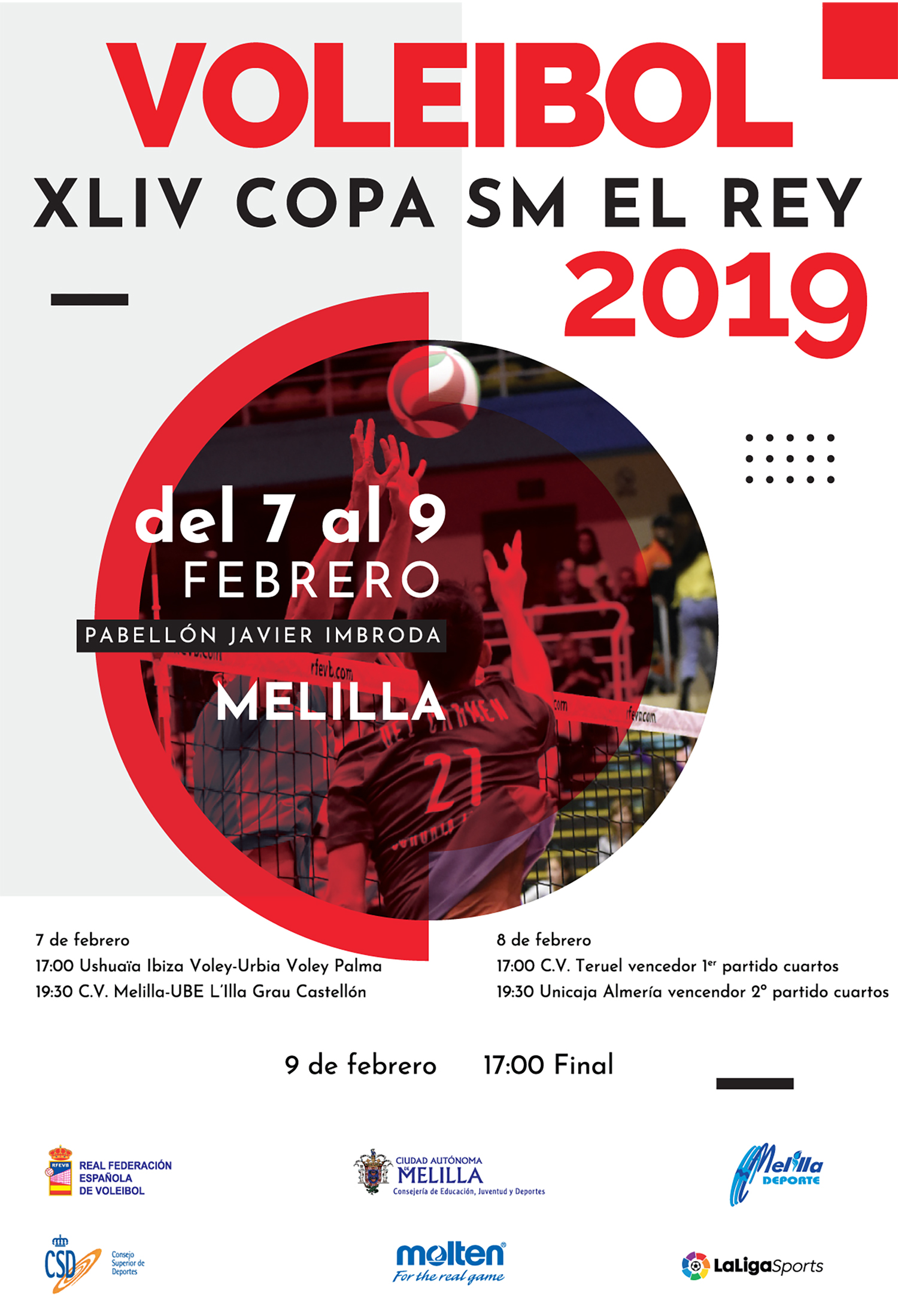 Voleibol XLIV Copa SM el Rey 2019