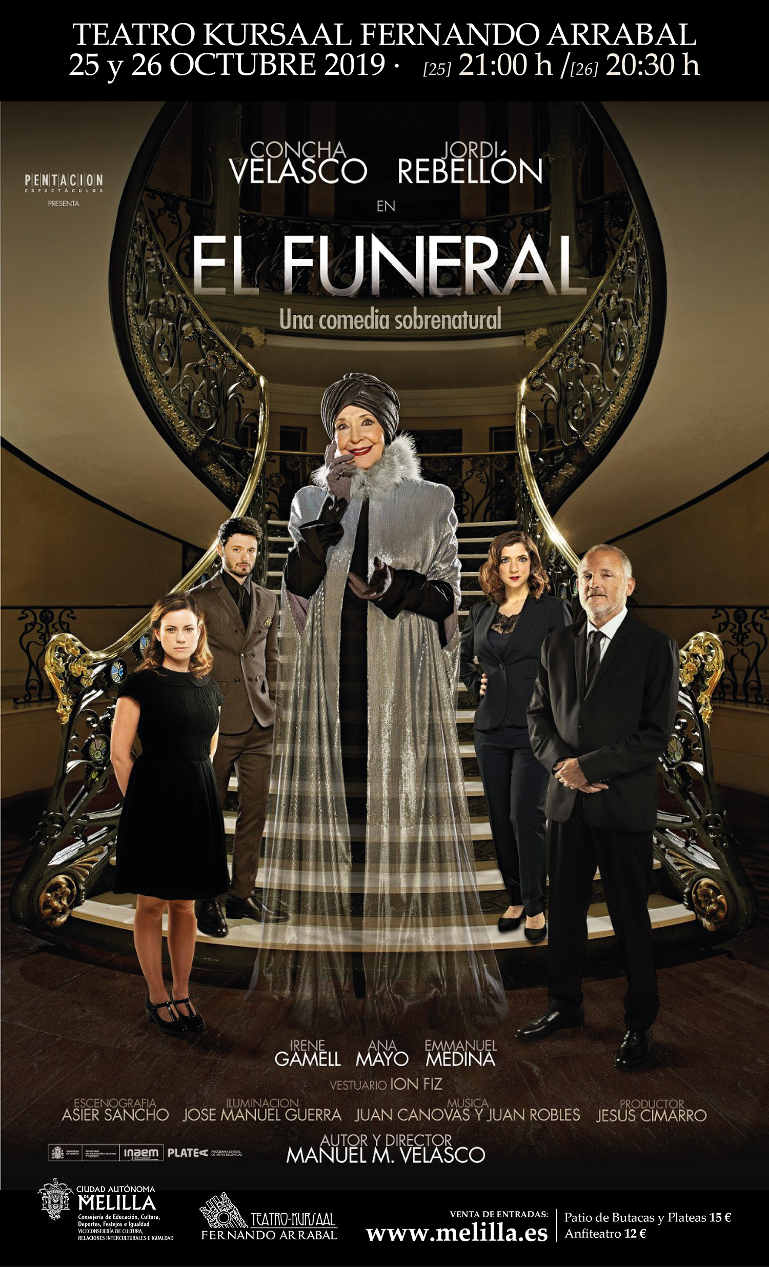 Cartel Teatro Kursaal - El Funeral