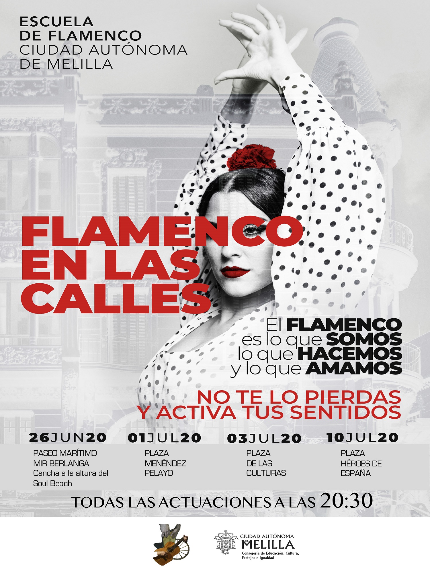 Cartel Flamenco en las calles