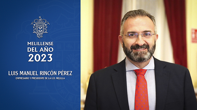 WEB LUIS MANUEL RINCN PREZ ELEGIDO MELILLENSE DEL AO 2023
