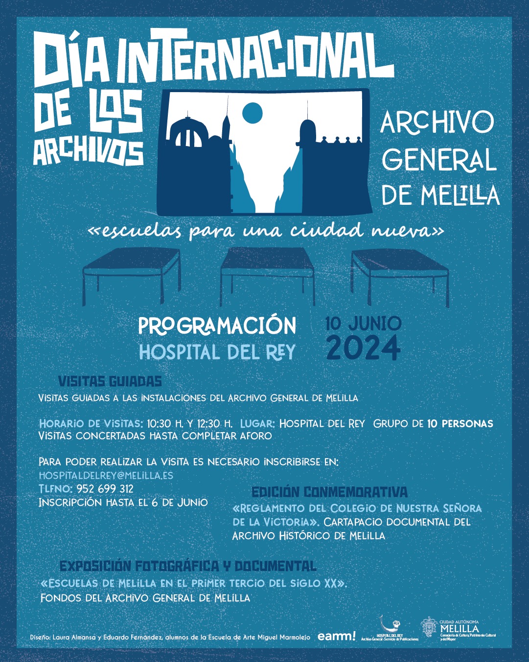 Cartel Da Internacional de los Archivos Melilla 2024