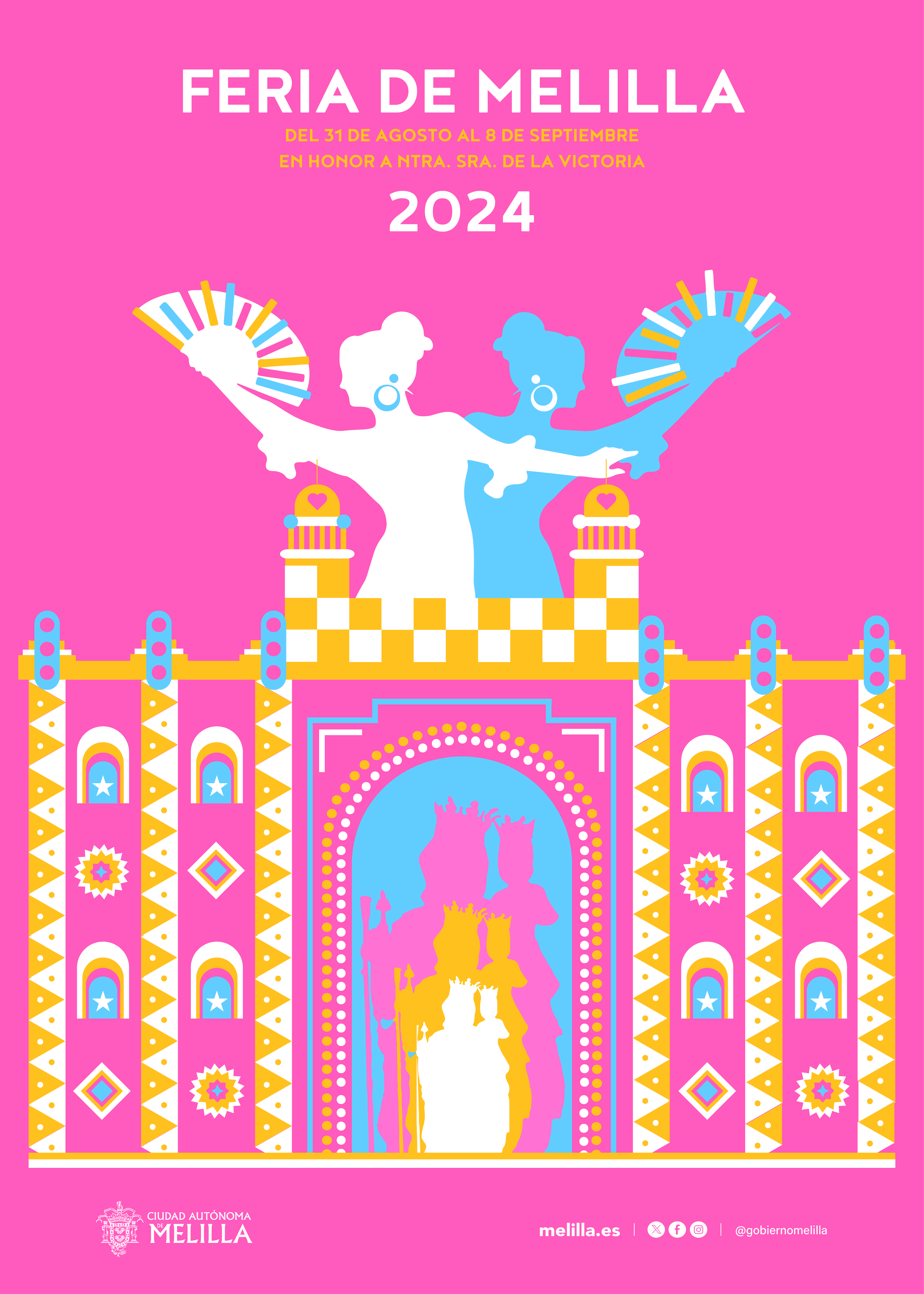 Cartel Feria de Melilla 2024