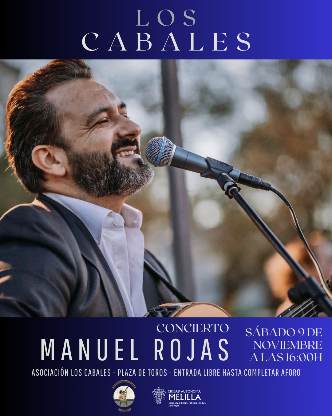 CARTEL Los Cabales - Manuel Rojas
