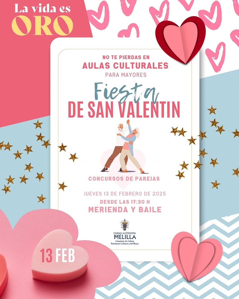 CARTEL La Vida es Oro - San Valentn 2025