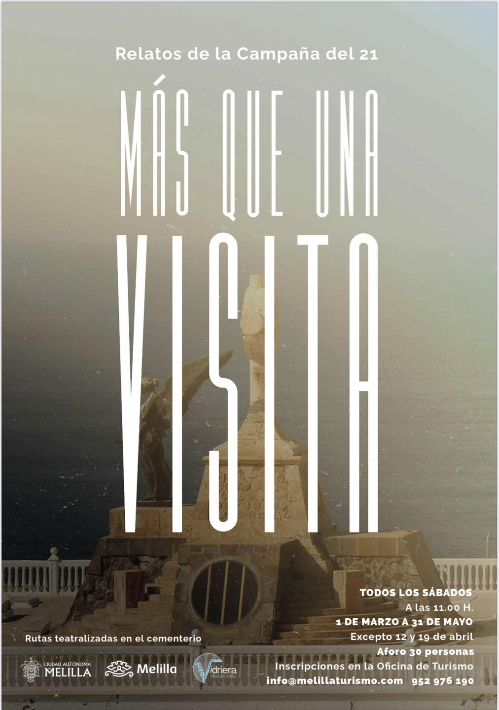 CARTEL Visitas teatralizadas - Ms que una Visita