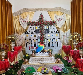 GRAN PARTICIPACIN Y TALENTO EN EL CONCURSO DE LAS CRUCES DE MAYO