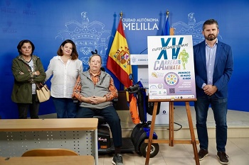 EL CONSEJERO DE DEPORTE ANIMA A PARTICIPAR EN LA XV CARRERA-CAMINATA POR LAS ENFERMEDADES RARAS