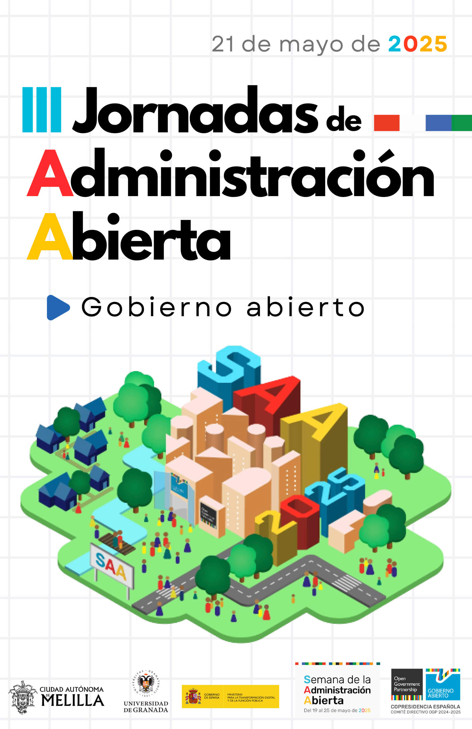 Cartel III Jornadas de Administracin Abierta