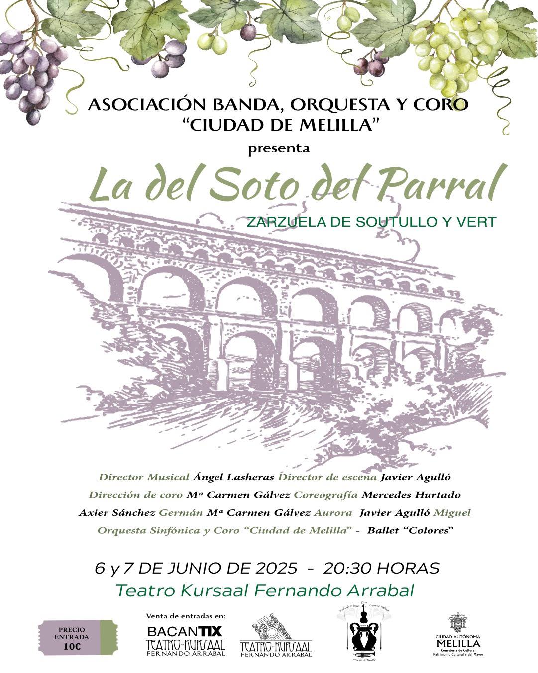 CARTEL Teatro Kursaal - La del Soto del Parral