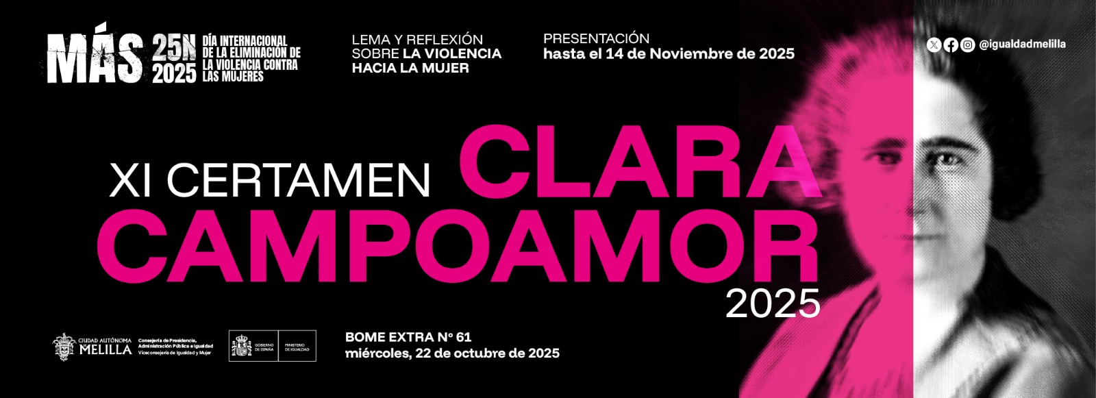 XI Certamen ''Clara Campoamor'' 2025