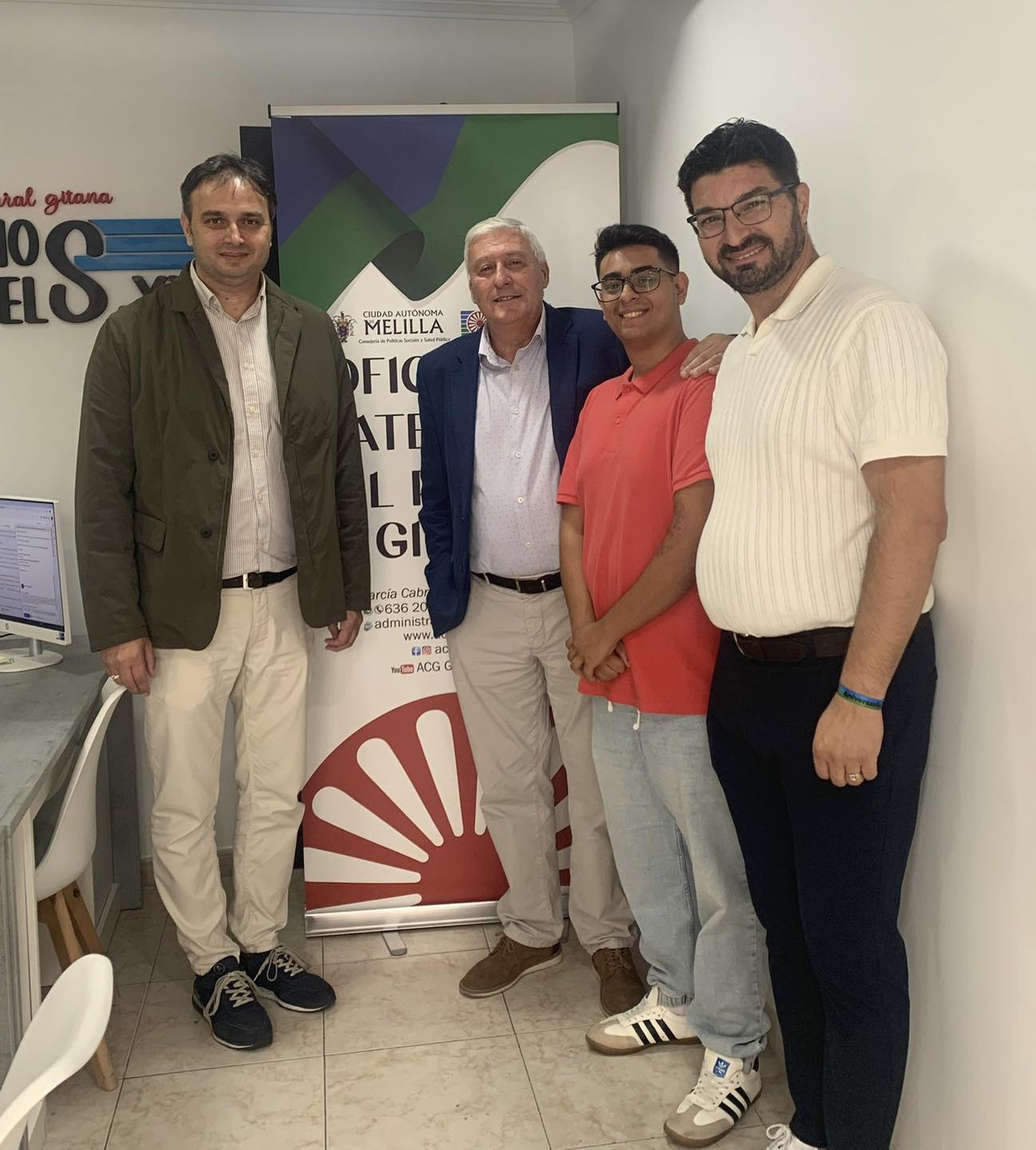 DANIEL VENTURA AGRADECE A LA ASOCIACIN 'GITANOS DEL SIGLO XXI' SU LABOR EN FAVOR DE LA CULTURA Y LA INCLUSIN