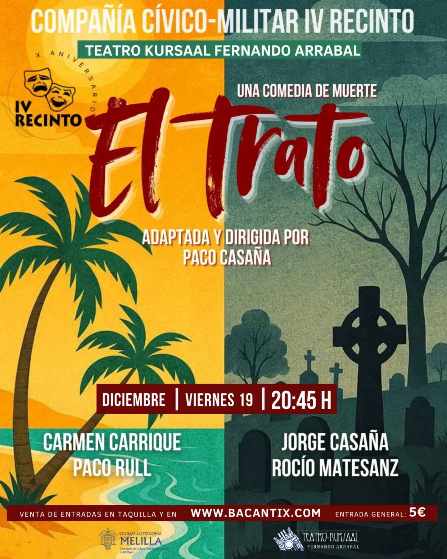 CARTEL Teatro Kursaal - El Trato