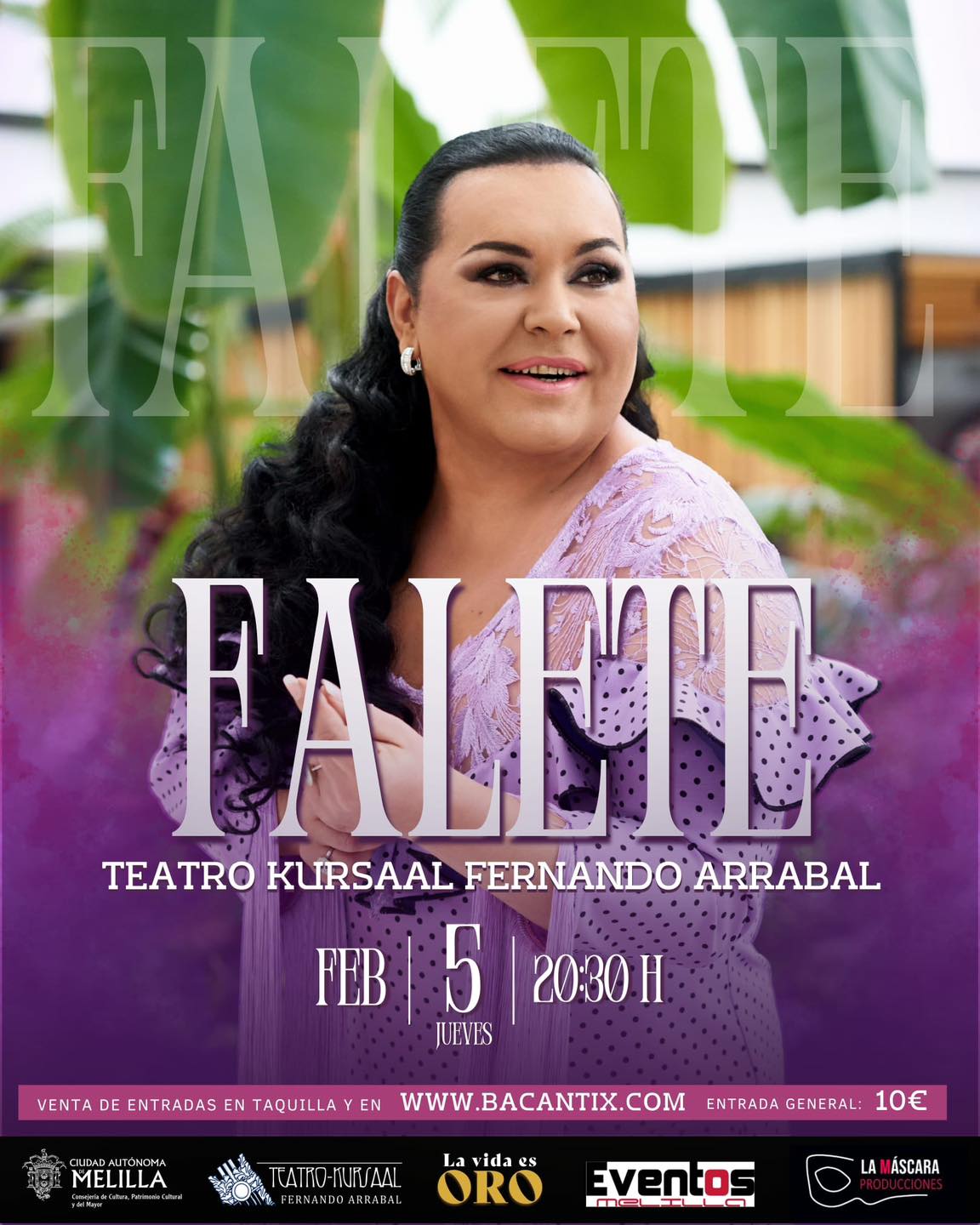 CARTEL Teatro Kursaal - Falete