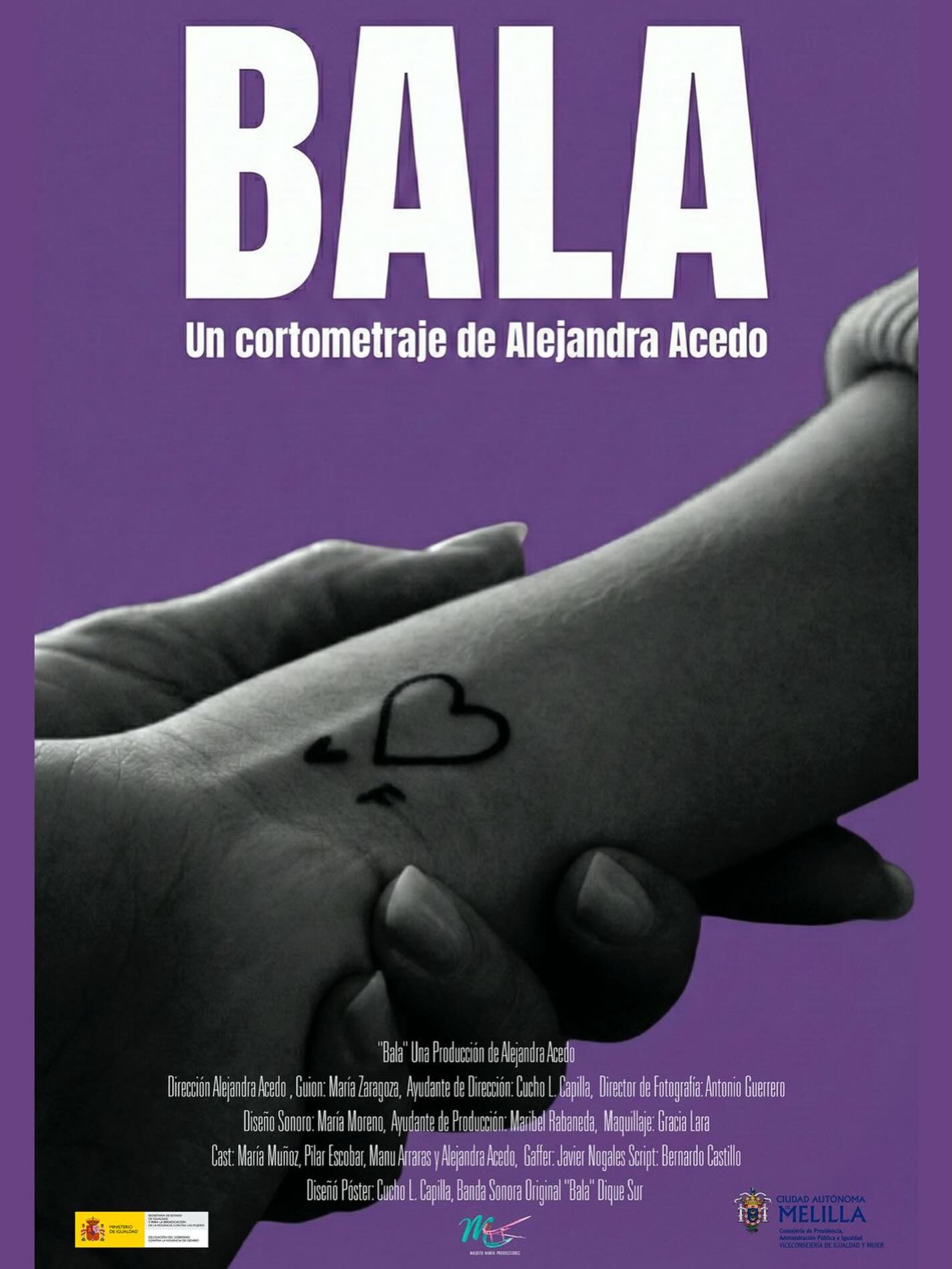 CARTEL BALA, un cortometraje de Alejandra Acedo