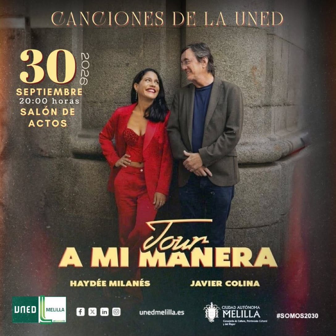 CARTEL Canciones en la UNED - Tour 