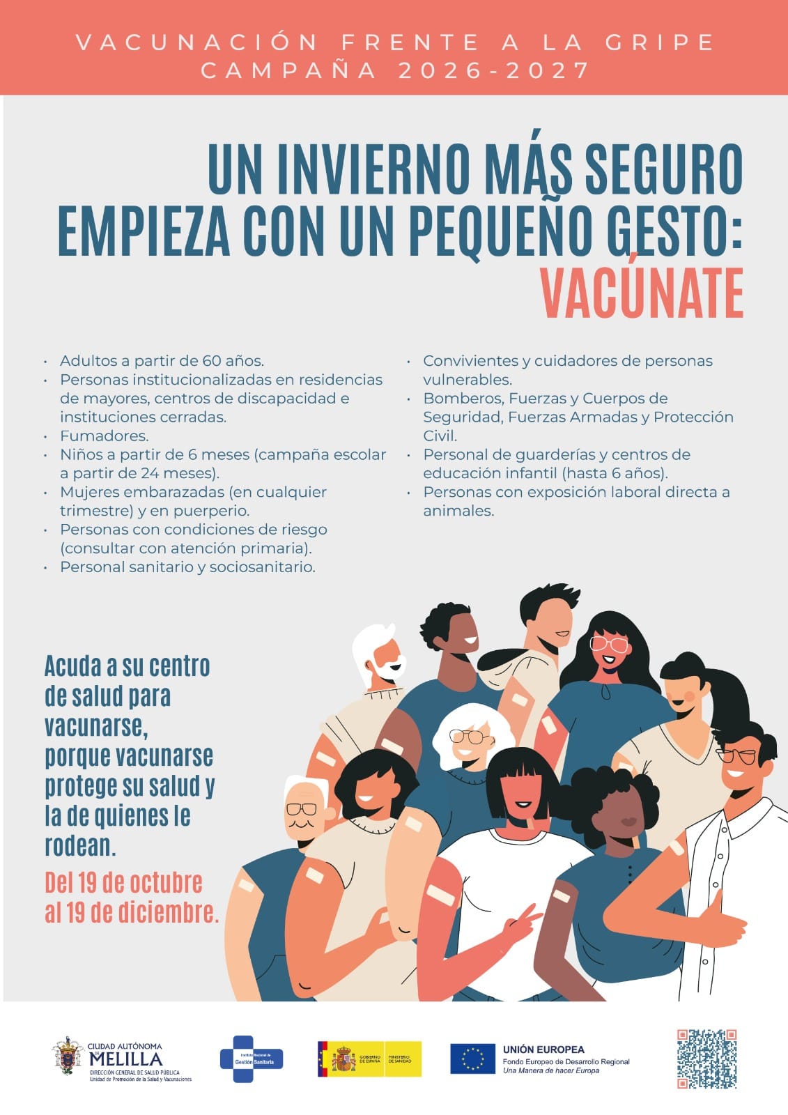 Campa�a de vacunaci�n contra la Gripe 2026-2027