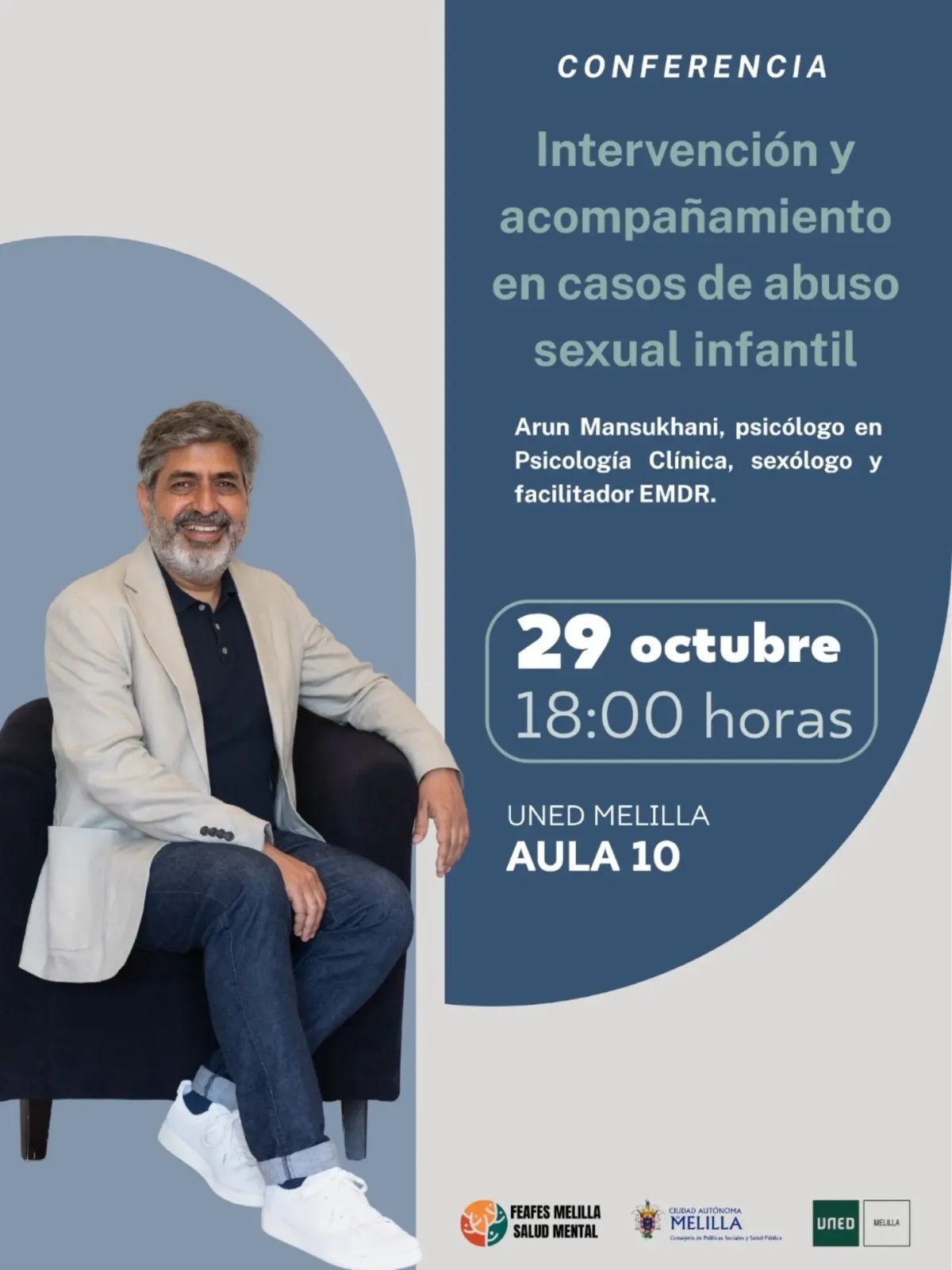CARTEL Conferencia - Intervenci�n y acompa�amiento en casos de abuso sexual infantil