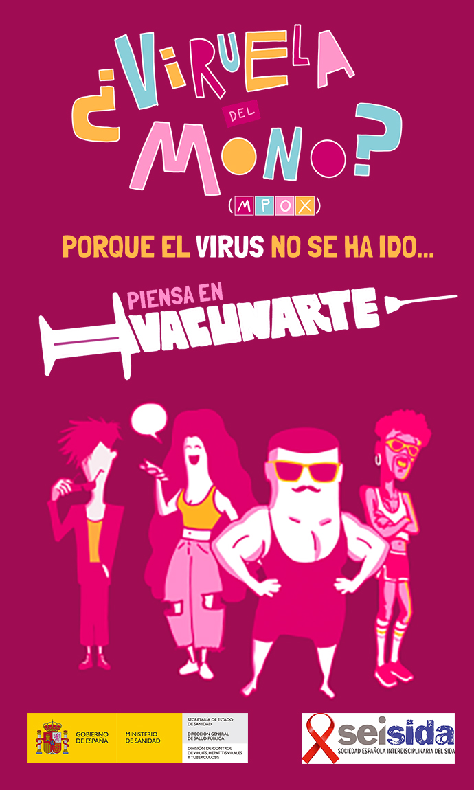 Cartel Campa�a contra la Viruela del Mono