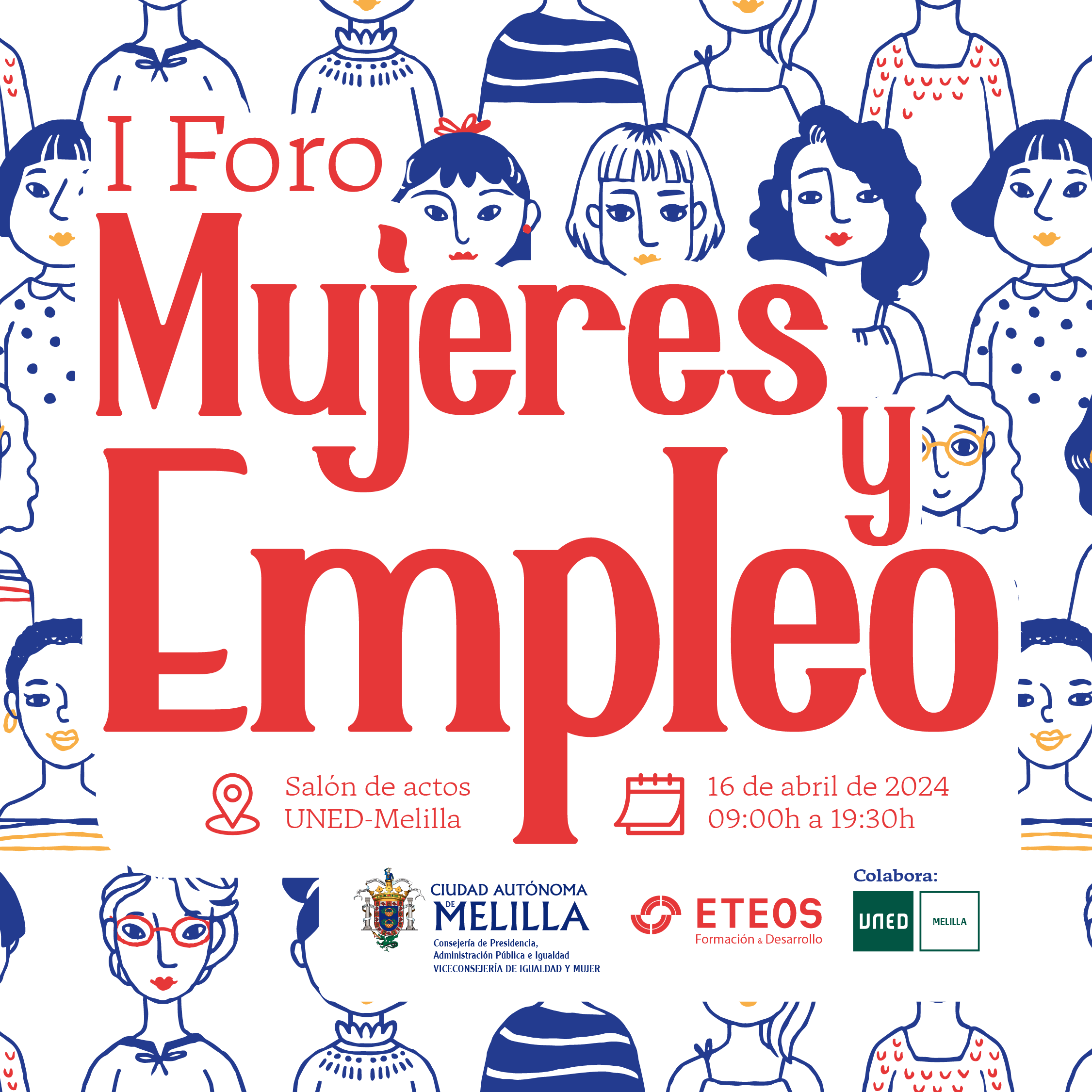 Cartel I Foro Mujeres y Empleo