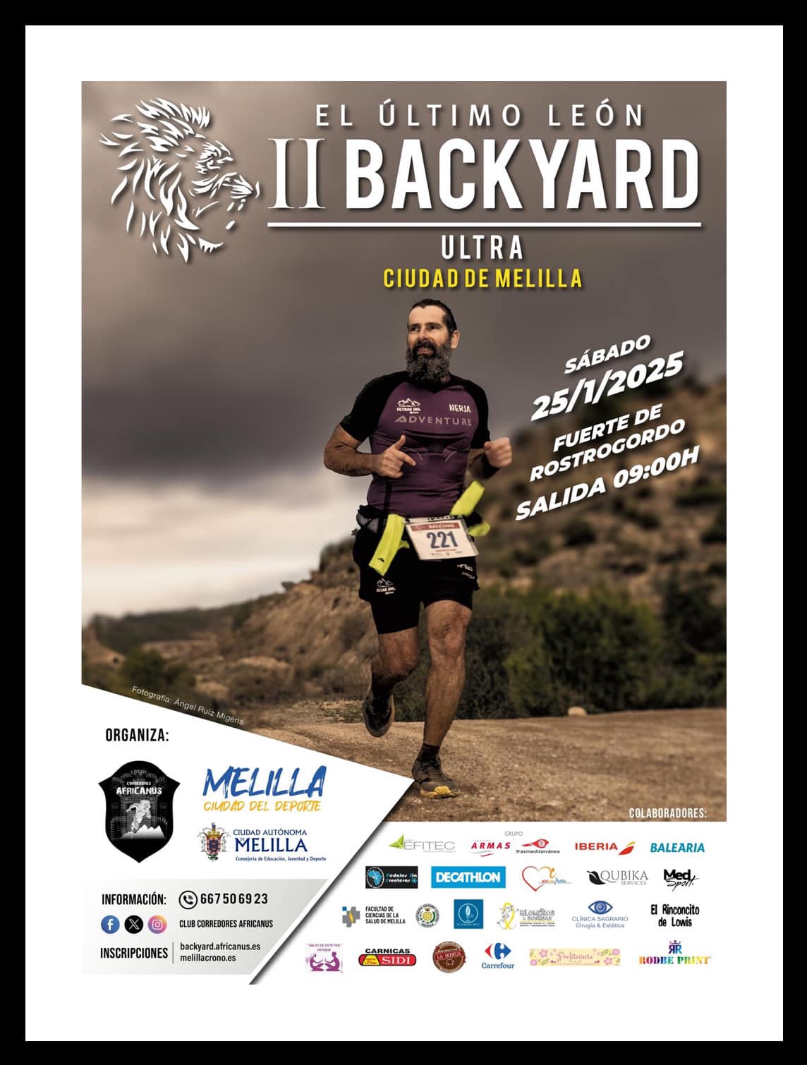 CARTEL II edicin Backyard Ultra, el ltimo Len