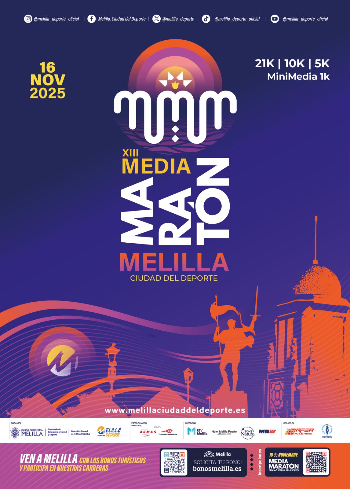 XIII Media Maratn ''Melilla, Ciudad del Deporte''