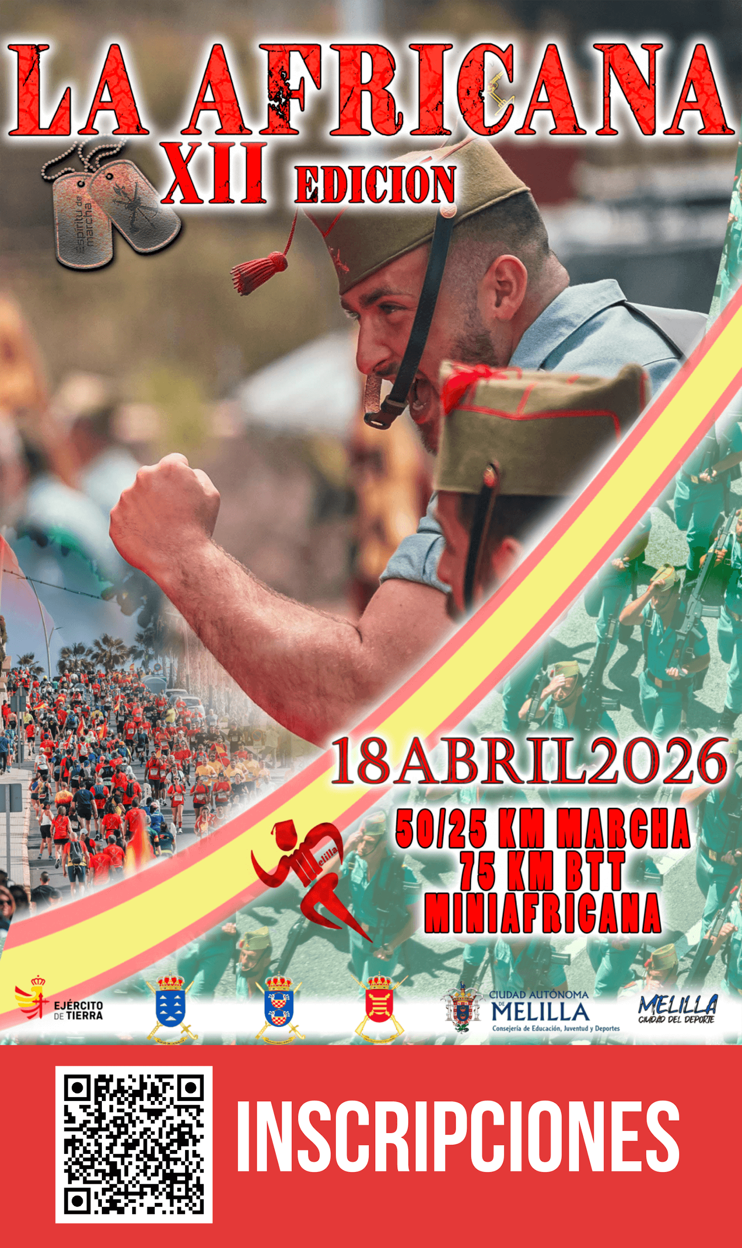 La Africana XII Edici�n - Inscripciones