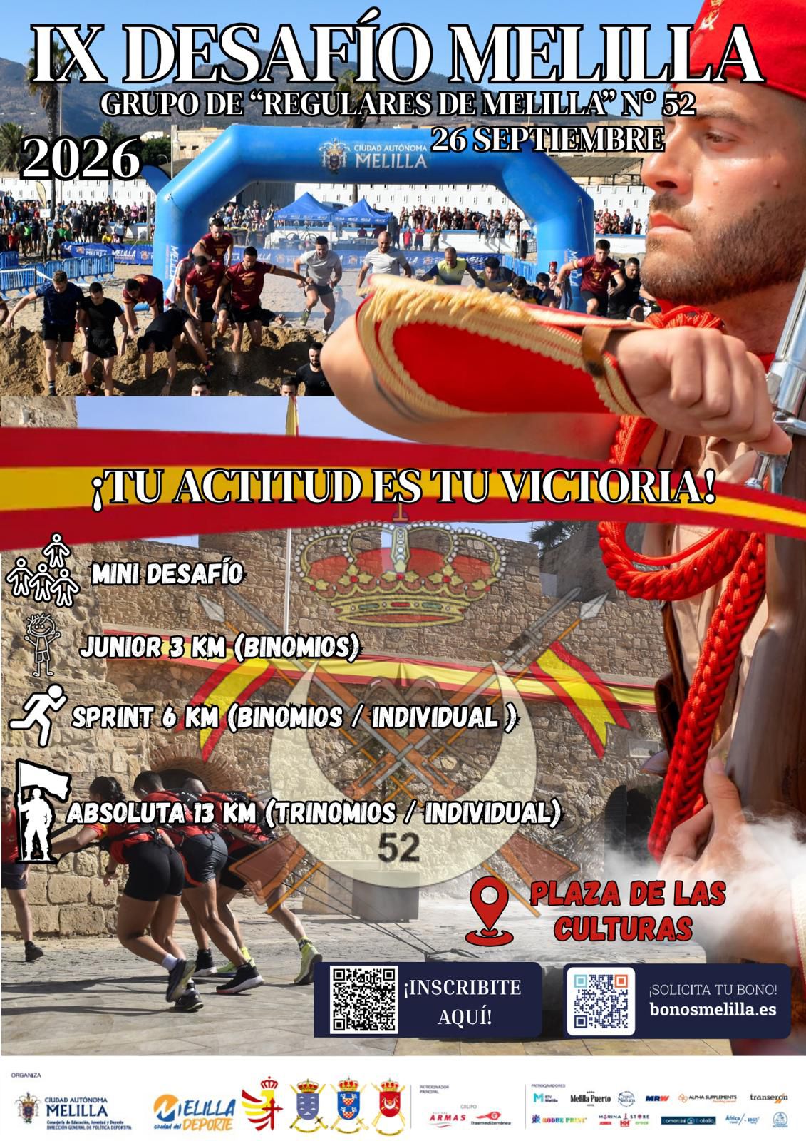 Cartel IX Desaf�o Melilla 2026