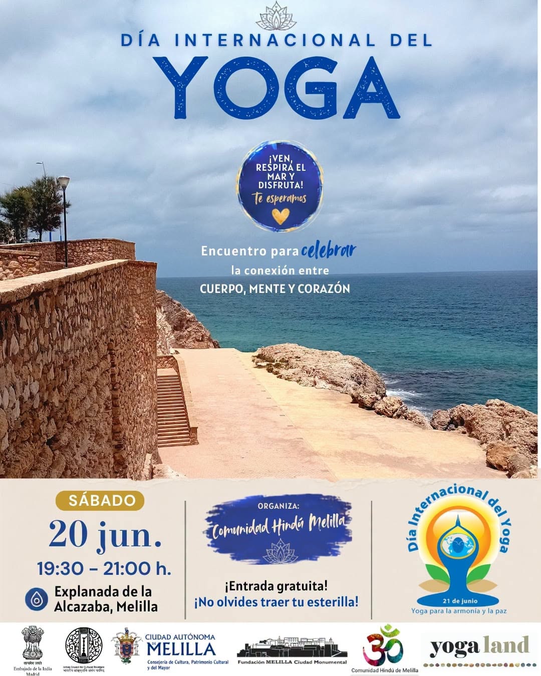 CARTEL D�a Internacional del Yoga 2026