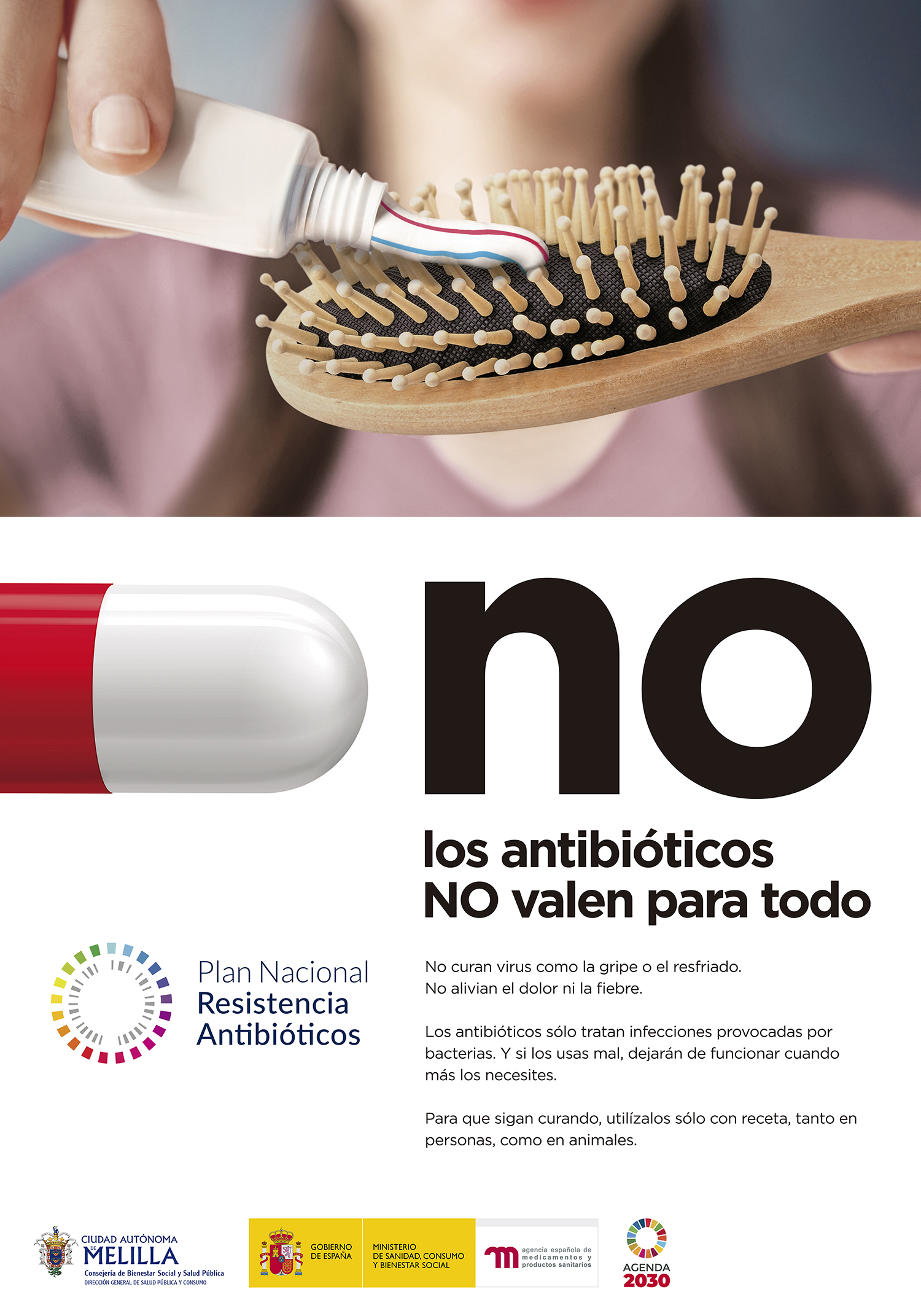 Cartel Plan Nacional Resistencia Antibi�ticos