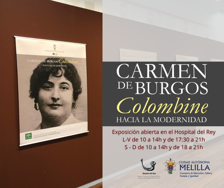 Cartel Exposi�n - Carmen de Burgos Colombine