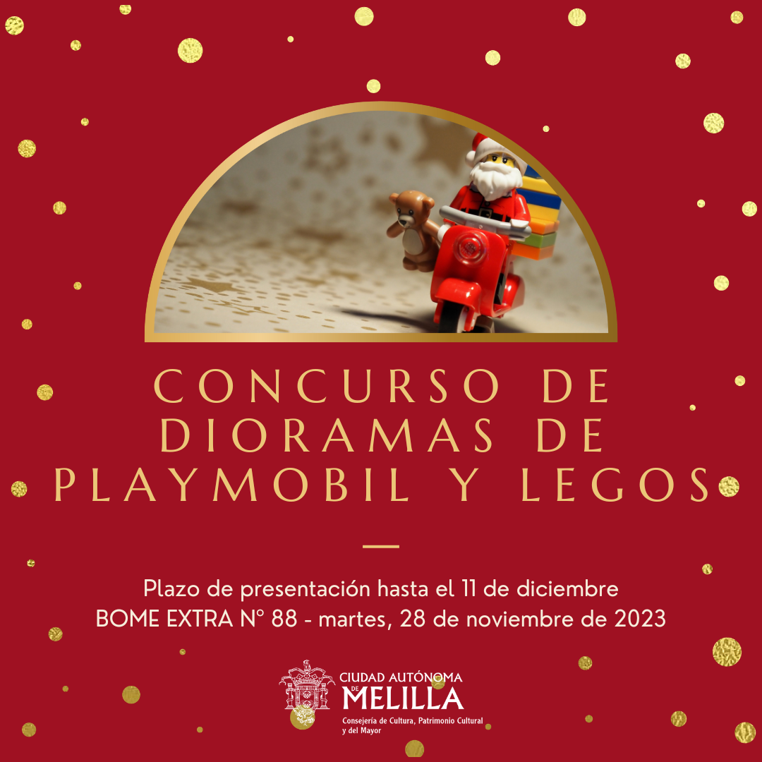 Bases de la convocatoria del Concurso de Dioramas de Playmobil y Legos 2023