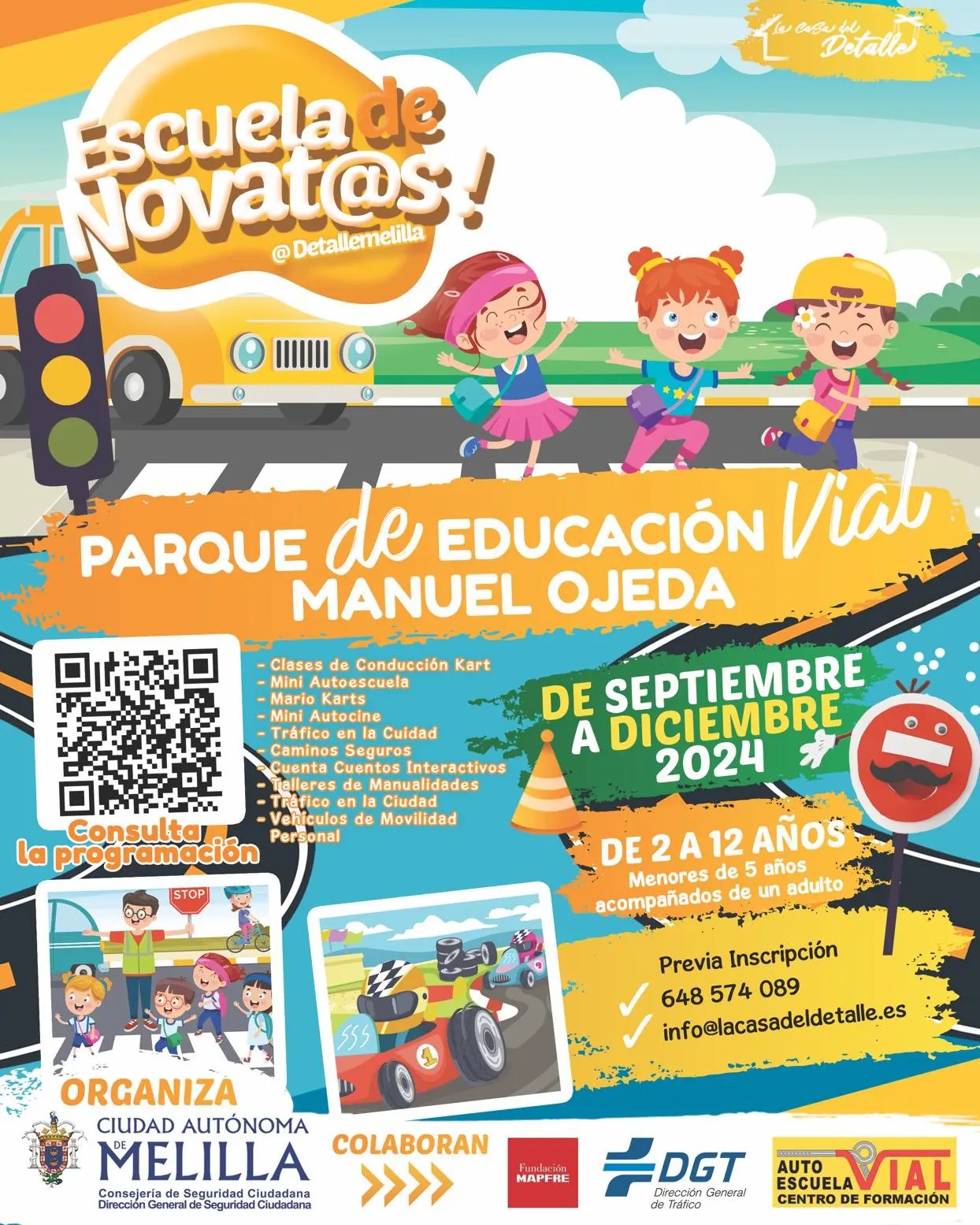 CARTEL ESCUELA DE NOVATOS
