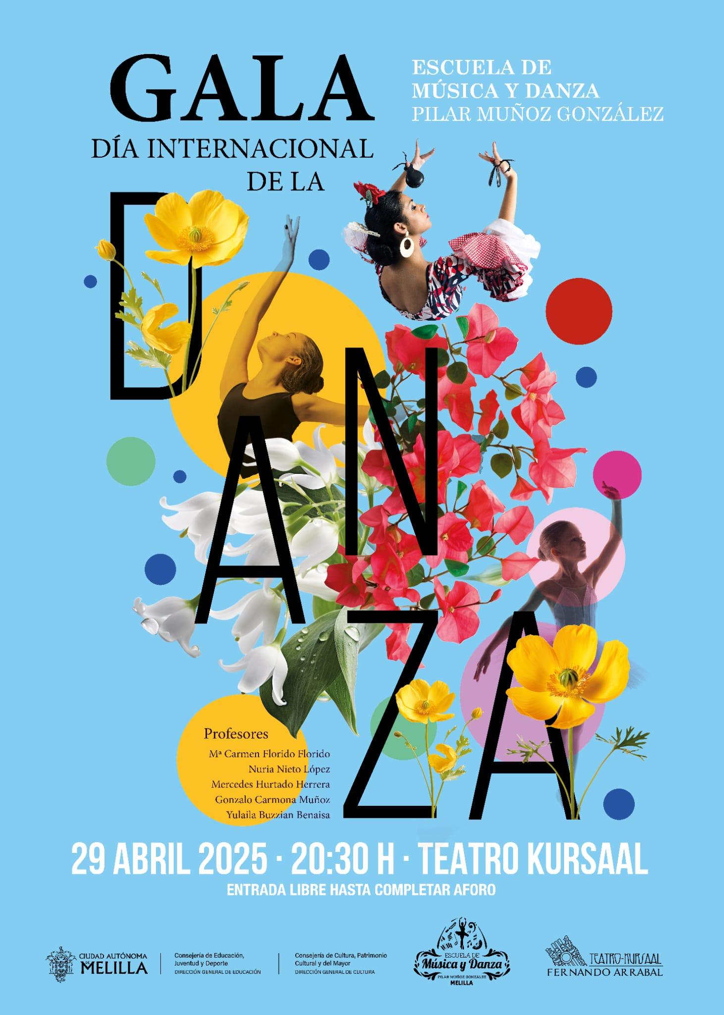 Cartel Gala Da Internacional de la Danza