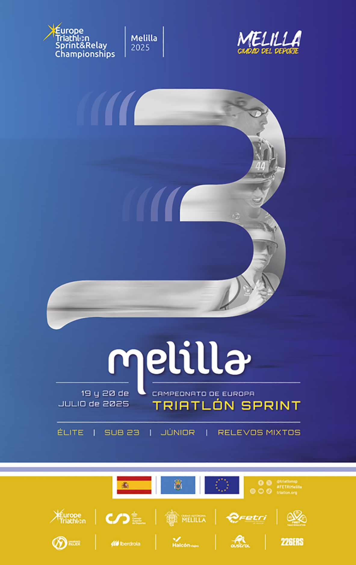 Cartel Copa de Europa de Triatln Sprint 2025
