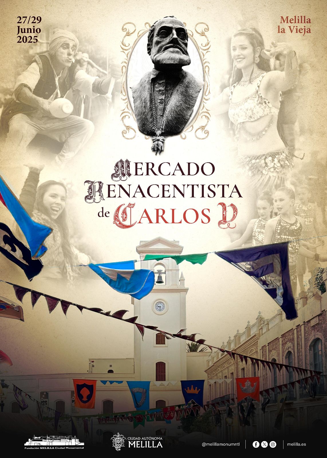 CARTEL Mercado Renacentista de Carlos V 2025