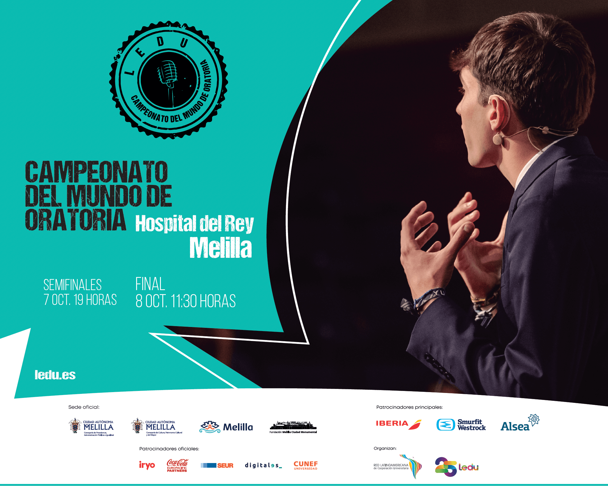 CARTEL Final del Campeonato Mundial de Oratoria 2025