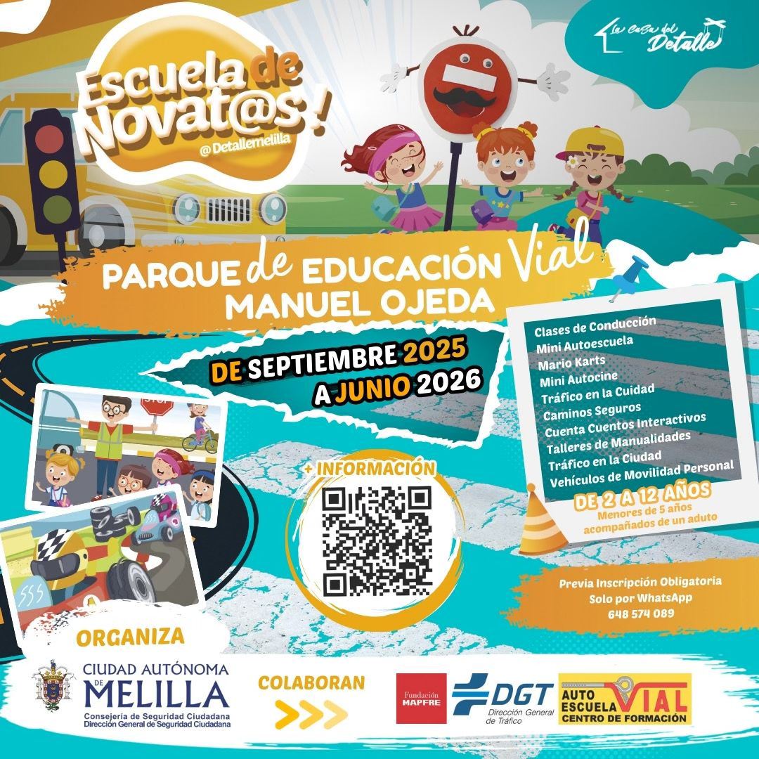 CARTEL Escuela de Novat@s! 2025/2026
