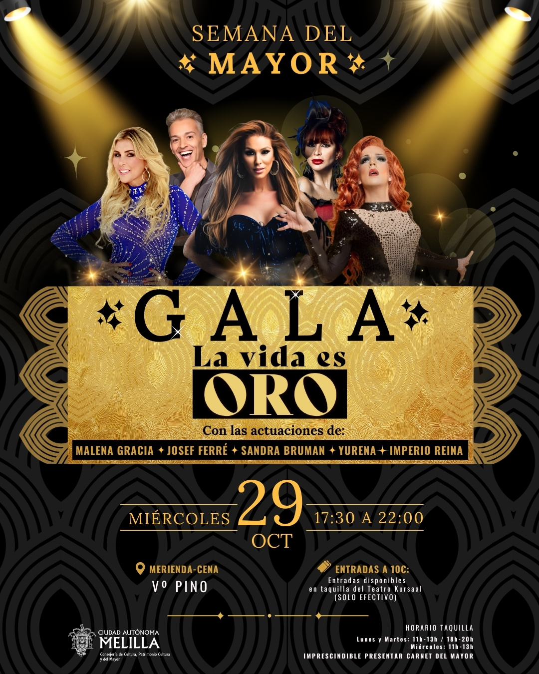 CARTEL Semana del Mayor - Gala 