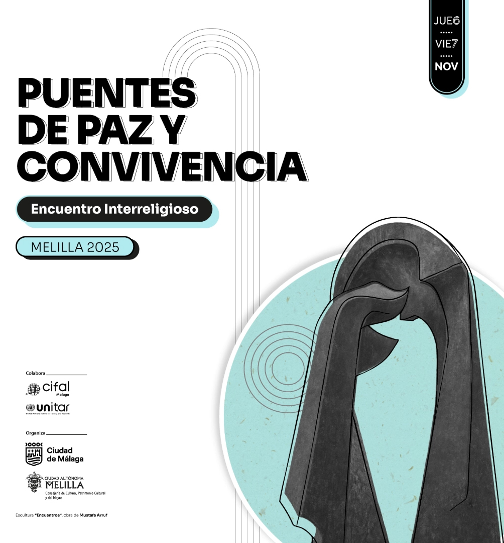 Cartel Puentes de Paz y Convivencia Melilla 2025