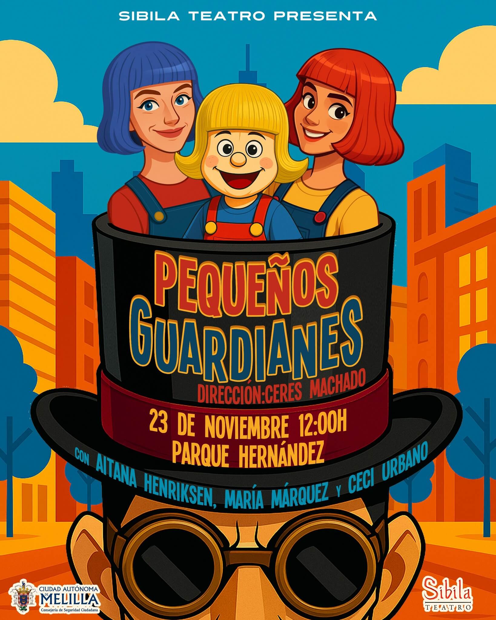 CARTEL Parque Hernndez - Pequeos Guardianes
