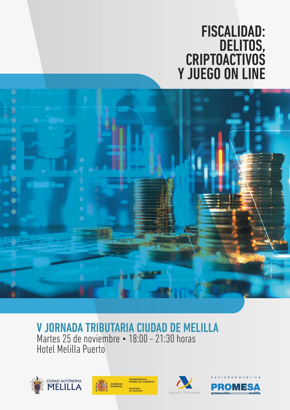 CARTEL V Jornada Tributaria Ciudad de Melilla