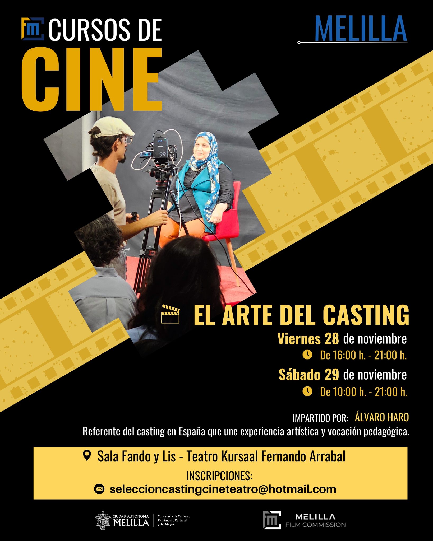 CARTEL Cursos de Cine - 'El arte del casting'
