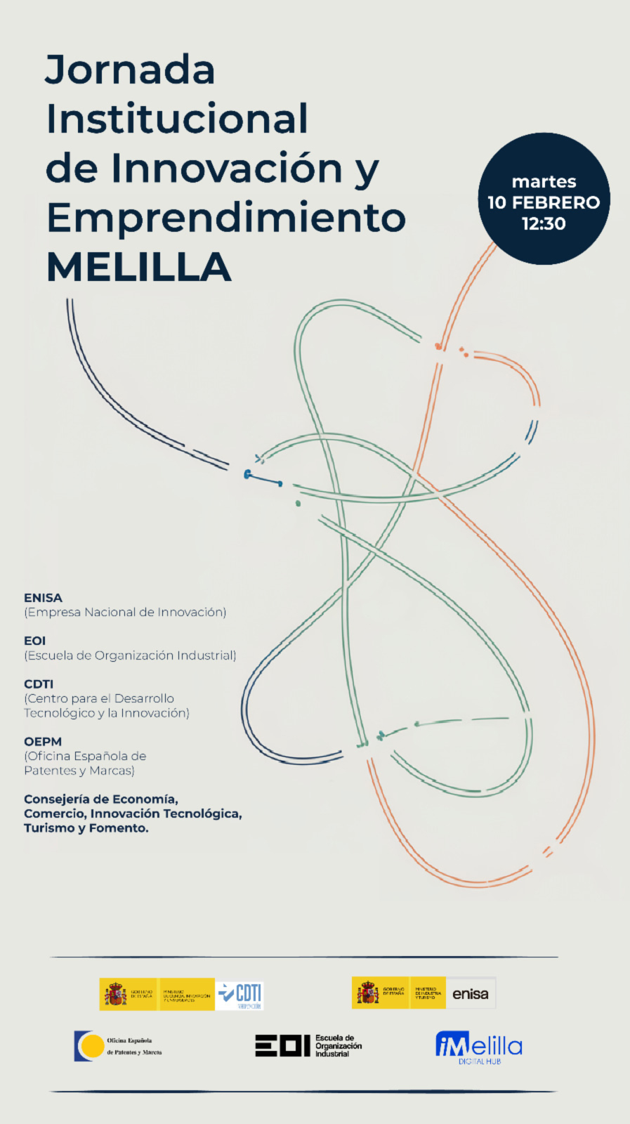 CARTEL Jornada Institucional de Innovaci�n y Emprendimiento Melilla