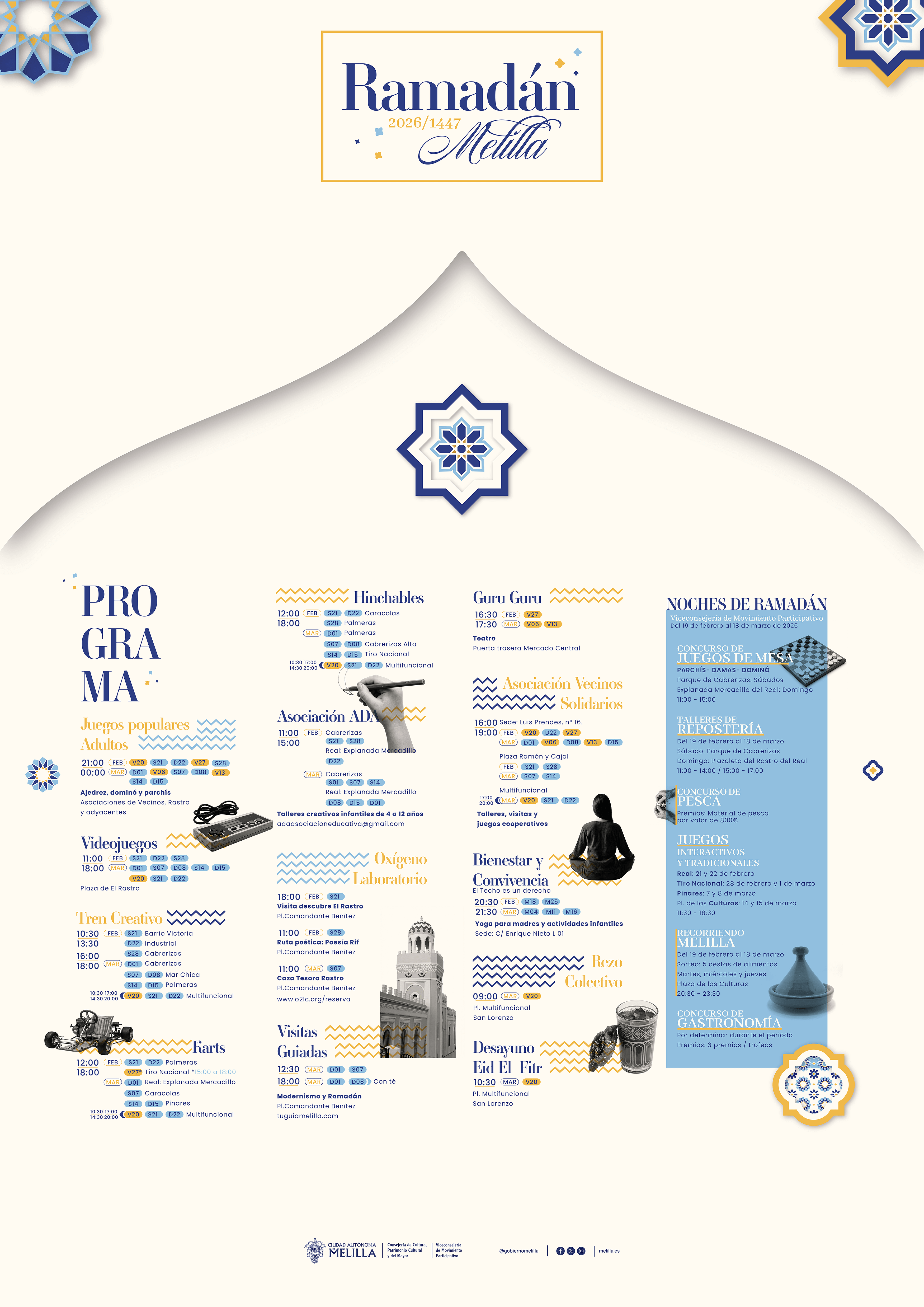 Cartel Programa de Actividades - Ramad�n 2026