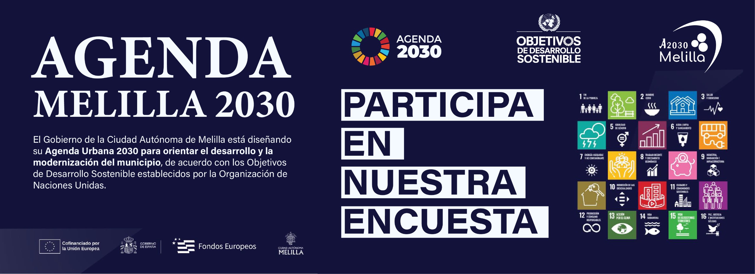 Encuesta Agenda Urbana 2030 Melilla